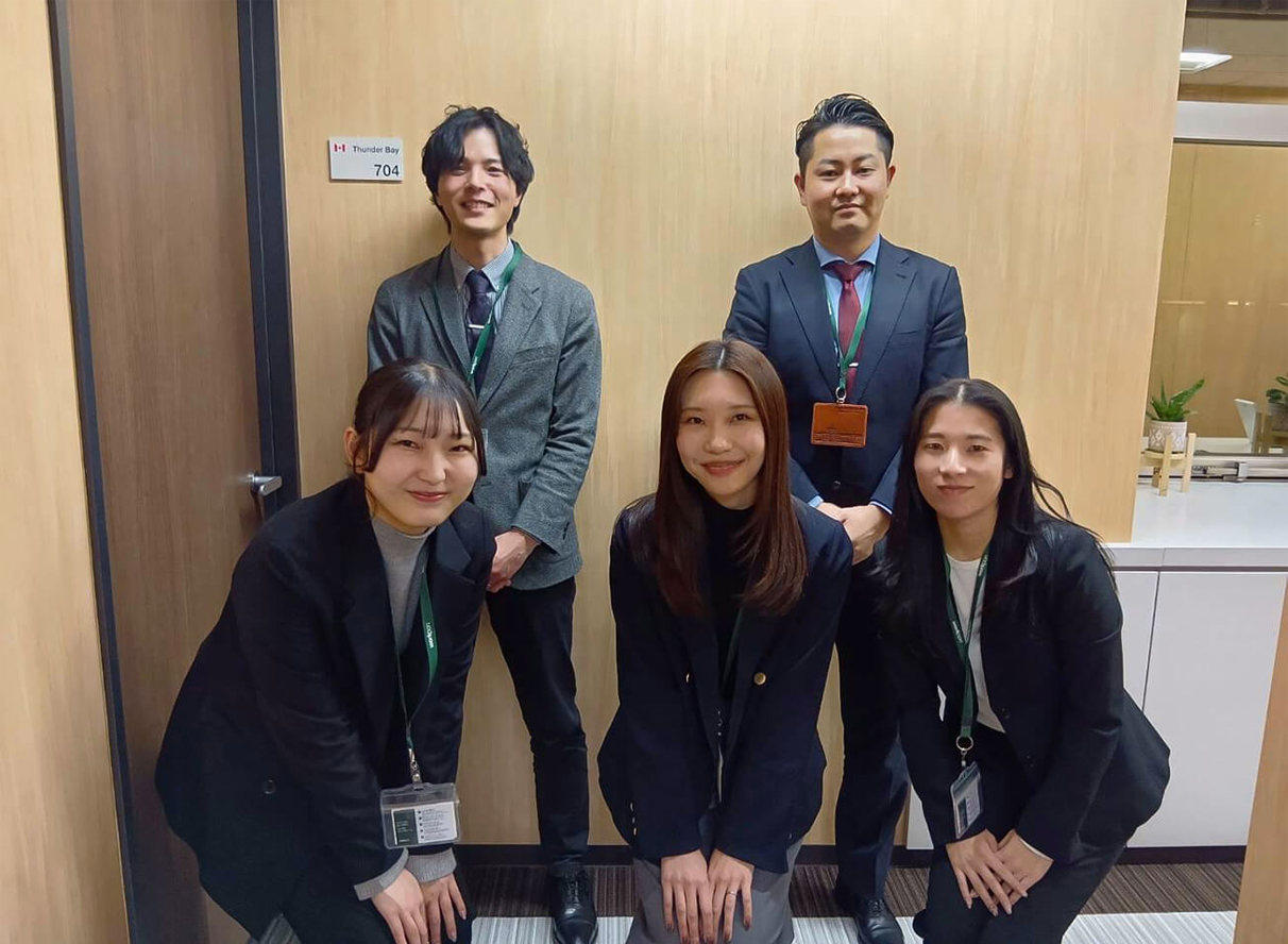 ワークポート金沢支社の社員